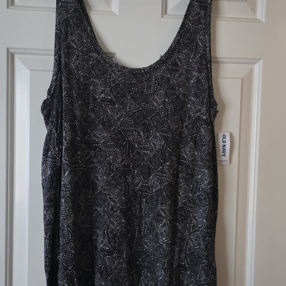 Old Navy Women's Black Sleeveless Top